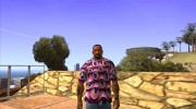 Psychedelic T-Shirt para GTA San Andreas miniatura 1