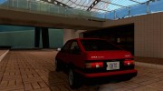 Toyota Sprinter Trueno AE86 GT-Apex для GTA San Andreas миниатюра 3