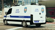 Mercedes Turkish Riot Car l Türk Çevik Kuvvet для GTA 5 миниатюра 2