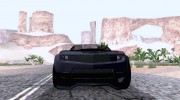 Mini Chevrolet Camaro Concept sin motor для GTA San Andreas миниатюра 6