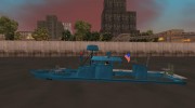 Patrol Boat River Mark 2 (Player_At_Wheel) для GTA 3 миниатюра 2
