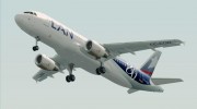 Airbus A320-200 LAN Airlines - 80 Years Anniversary (CC-CQN) для GTA San Andreas миниатюра 5