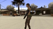 Skin HD Quiet (MGSV) v2 for GTA San Andreas miniature 12
