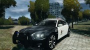 Dodge Charger 2011 Police para GTA 4 miniatura 1