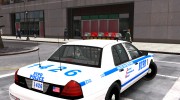 NYPD-ESU K9 2010 Ford Crown Victoria Police Interceptor for GTA 4 miniature 4