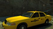 2011 Ford Crown Victoria NYC Taxi for GTA 4 miniature 2