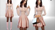 Autumn Coat para Sims 4 miniatura 2