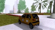 Daewoo Matix Taxi para GTA San Andreas miniatura 2