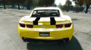 Chevrolet Camaro Bumblebee для GTA 4 миниатюра 4