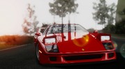 1989 Ferrari F40 (US-Spec) для GTA San Andreas миниатюра 5