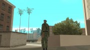 Боец ВДВ для GTA San Andreas миниатюра 3
