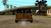 Metro Taxi 2054 для GTA San Andreas миниатюра 3