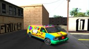 GTA V Vapid Speedo Clown Van для GTA San Andreas миниатюра 1