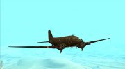 Douglas C-47 Skytrain для GTA San Andreas миниатюра 1