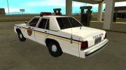 Ford LTD Crown Victoria 1991 North Dakota State Patrol para GTA San Andreas miniatura 4