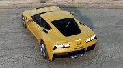 Chevrolet Corvette Stingray Coupe (C7) 2014 для BeamNG.Drive миниатюра 4