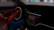 Toyota Corolla 2017 для GTA San Andreas миниатюра 4