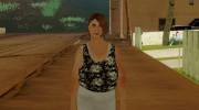 Пожилая женщина 2 для GTA San Andreas миниатюра 1