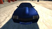 FlatQut Splitter Cabrio Custom для GTA San Andreas миниатюра 7