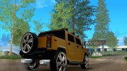 Hummer H2 4x4 diesel для GTA San Andreas миниатюра 4