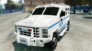 Lenco Bearcat NYPD ESU V.2 для GTA 4 миниатюра 1