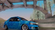 Dacia Logan Blue Star para GTA San Andreas miniatura 10