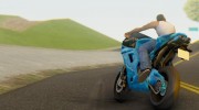 Ducati Desmosedici RR 2012 Blue Star for GTA San Andreas miniature 3