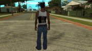 Белая майка (самая смешная в мире) para GTA San Andreas miniatura 2