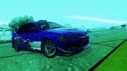 2007 Mitsubishi Lancer Evolution IX FQ-360 para GTA San Andreas miniatura 4