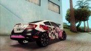 Honda Civic SI 2012 - K-on Itasha for GTA San Andreas miniature 5