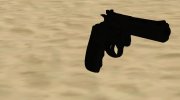 Colt 357 (Black Version) для GTA San Andreas миниатюра 3