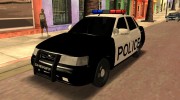 Ваз 2110 Police для GTA San Andreas миниатюра 1