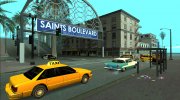 HD Saints Boulevard для GTA San Andreas миниатюра 2
