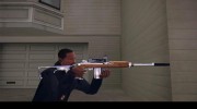 Rifle woody chrome для GTA San Andreas миниатюра 1