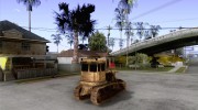 Bulldozer T 130 para GTA San Andreas miniatura 4