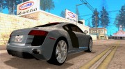 Audi R8 5.2 FSI Quattro для GTA San Andreas миниатюра 4