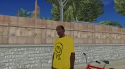Smiley shirt для GTA San Andreas миниатюра 3