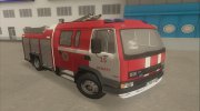 Пожарный DAF Layland МЧС Казахстана para GTA San Andreas miniatura 1