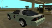 Chevrolet Camaro IROC-Z 1990 US Border Patrol para GTA San Andreas miniatura 4