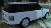 Range Rover Supercharged для GTA 4 миниатюра 5