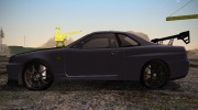 Nissan Skyline GT-R ESR для GTA San Andreas миниатюра 8