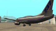 Boeing 737-500 для GTA San Andreas миниатюра 5