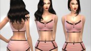 Young Time Lingerie для Sims 4 миниатюра 2