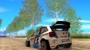 Volkswagen Polo WRC for GTA San Andreas miniature 4