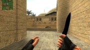 CSS Black Knife для Counter-Strike Source миниатюра 1
