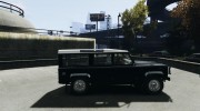 Land Rover Defender Station Wagon 110 для GTA 4 миниатюра 5