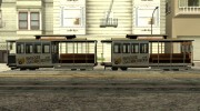Tram with the logo of the website gamemodding.net  миниатюра 4