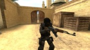Gray SAS w/Hoodie для Counter-Strike Source миниатюра 1