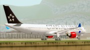 Airbus A330-300 Scandinavian Airlines SAS Star Alliance Livery for GTA San Andreas miniature 9