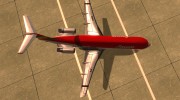 Fokker-100 для GTA San Andreas миниатюра 5